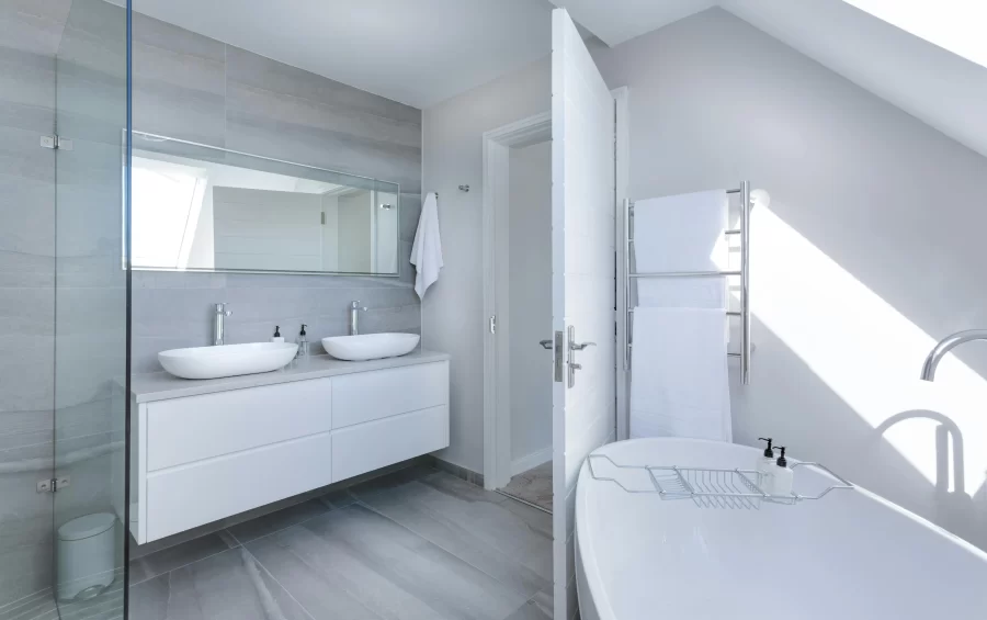 tủ lavabo âm bàn và trên bàn cách phân biệt